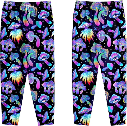 Vista 6 de VVGETE Disfraces de los años 80 para hombre, pantalones deportivos, pantalones casuales para correr con cordón, traje de los años 90 para hombre