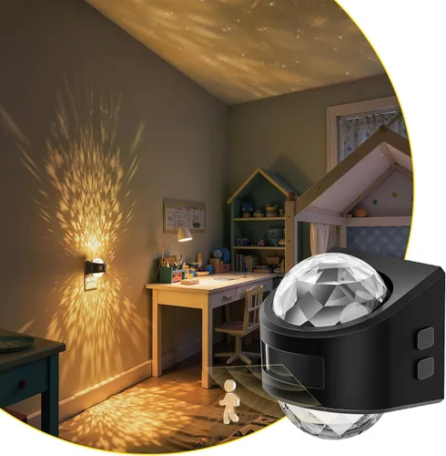 Vista 16 de L LOHAS LED Las luces nocturnas se enchufan a la pared, proyector de luz