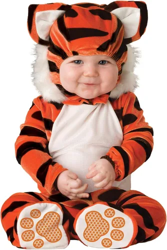 Vista 2 de Disfraz de tigre para bebés o niños pequeños de Incharacter