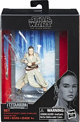 Vista 2 de Star Wars The Black Series Titanium Series Rey (Starkiller Base)