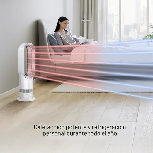 Vista 7 de Ventilador y calentador Dyson Hot+Cool™ AM09 Jet Focus