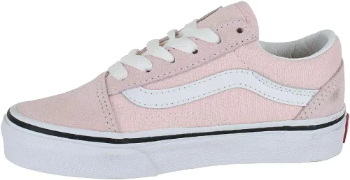 Vista 3 de Vans Old Skool V Core unisex para niños pequeños, AndorraBlanco Verdadero