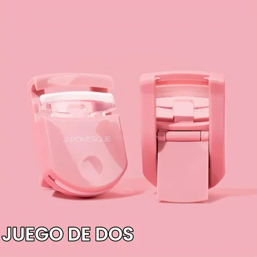 Vista 3 de JAPONESQUE Rizador de pestañas de viaje (rosa, paquete de 2)