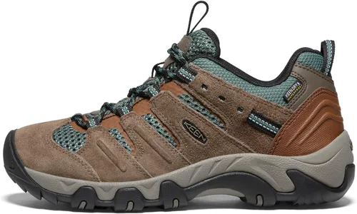 Vista 3 de KEEN Zapato de senderismo Headout de baja altura impermeable todo terreno para mujer
