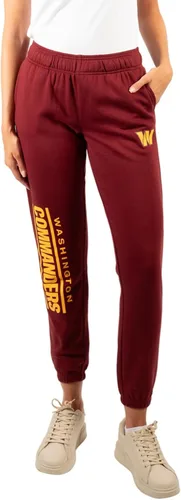 Vista 16 de Ultra Game NFL - Pantalones deportivos de vellón supersuaves para mujer Gris brezo