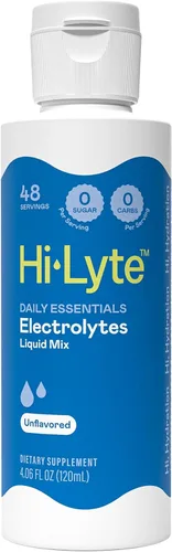 Vista 8 de Hi-Lyte K500 - Mezcla líquida de electrolitos, sin sabor, 20 porciones 500mg Potassium, Zero Sugar, No Stevia, Non-GMO, Vegan, Gluten-Free, No