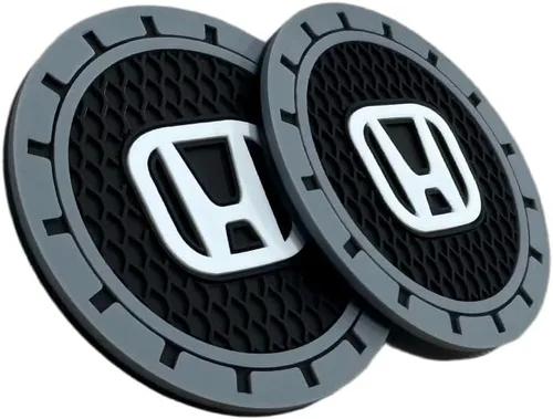 Vista 5 de Posavasos de automóvil aptos para Honda Civic FIT Odyssey Accord CR-V HR-V, accesorios de silicona empotrada, antideslizante, accesorios interiores