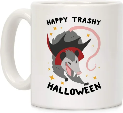 Vista 132 de LookHUMAN Tazas de Halloween Taza de café de Halloween - Tazas de café para decoración ideales para amantes y entusiastas de la decoración - Taza