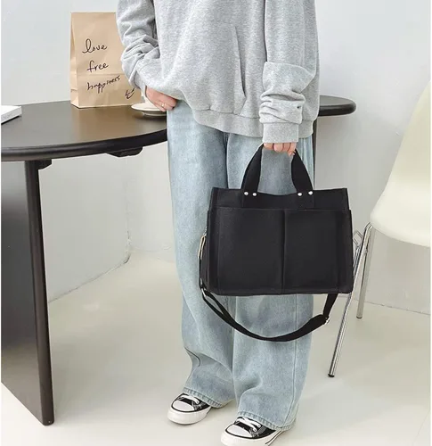 Vista 3 de Valleycomfy Bolso Hobo para mujer, estilo casual, con múltiples bolsillos