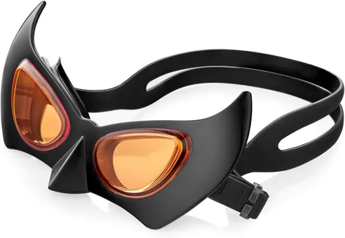 Vista 5 de Gafas de natación para niños – Superhéroe Batman – Divertidas gafas de natación para niños y niñas (de 3 a 8 años)