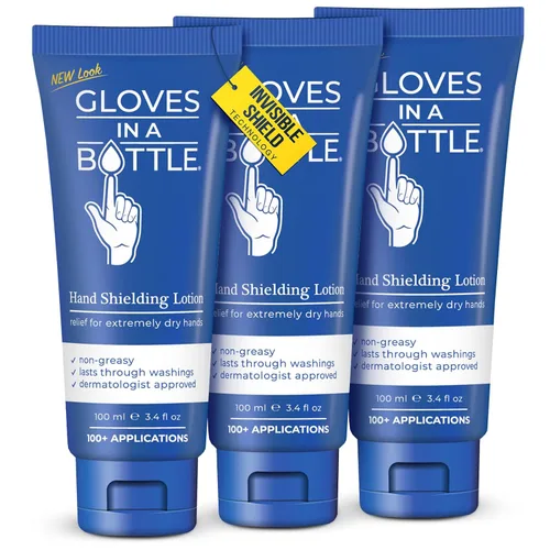 Vista 9 de Blindaje de guantes en una botella Loción – Ideal para piel seca Itchy. grease-less y fragancia gratis.