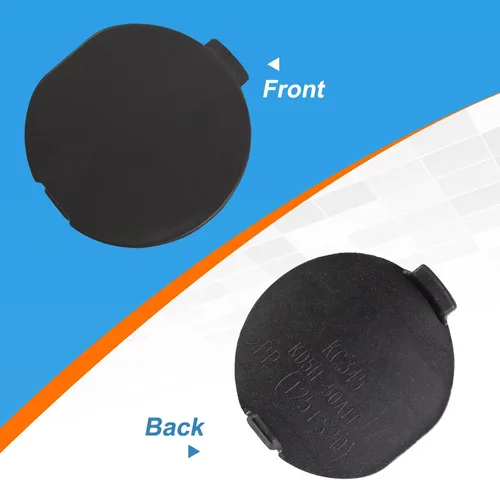 Vista 4 de Cubierta de gancho de remolque delantero Tapa de ojo de remolque Compatible con Mazda CX-5 2017 2018 2019 2020 2021 KB8A50A11 KB8A50A11BBB