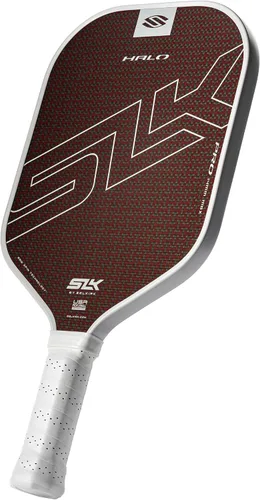 Vista 9 de Selkirk Sport SLK Halo Paleta de Pickleball de Fibra de Carbono Cruda Diseñada en los Estados Unidos Elige la potencia de fibra de carbono cruda