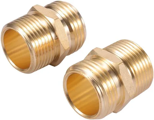 Vista 12 de Adaptador de manguera de jardín, conector macho GHT de 3/4 pulgadas x 1/2 pulgada NPT macho con conector macho de 3/4 pulgadas GHT hembra x 1/2