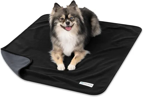 Vista 9 de PetAmi Manta Impermeable para Mascotas Cama para Perros Funda de Sofá para Muebles, Reversible Lavable Forro Polar Suave