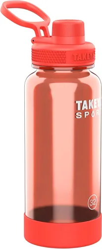 Vista 14 de Takeya Tritan - Botella de agua deportiva con tapa de boquilla - Sin BPA y apta para lavavajillas - Botella reutilizable con asa de tapa - Botella