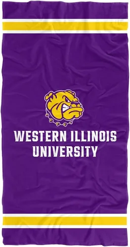 Vista 42 de LOGOVISION Manta Abilene Christian University, 30 x 60 pulgadas, logotipo primario CottonFront/PolyBackBeachTowel