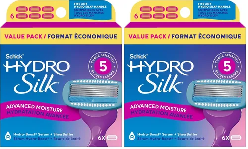 Vista 11 de Schick Hydro Silk - Recambios de cuchillas hidratantes para mujer con colgador de ducha, 4