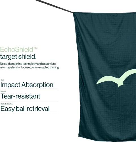 Vista 4 de BirdiePro® - Red de práctica de golf American Pro, red de golf resistente de 10 x 7 pies con objetivo EchoShield™ y red FlexWeave™, patio trasero
