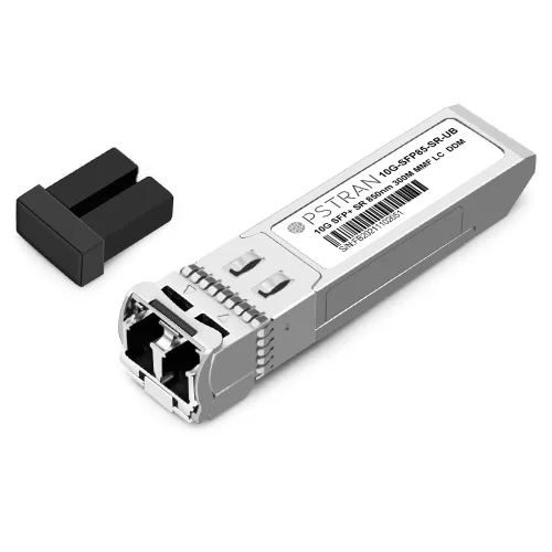 Vista 21 de 10GBASE-LR SFP+ Módulo Transceptor Óptico, 1310nm, 6.2 mi, DDM, Duplex LC SMF, 10 unidades, Gris, Sólido