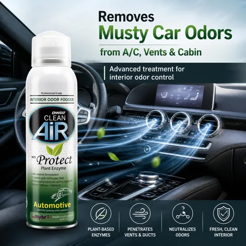 Vista 2 de DWD2 Protect™ Tratamiento de moho automotriz - Revitaliza el interior de tu coche La solución de tratamiento de moho automotriz verde. Di adiós a