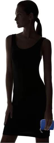 Vista 7 de KALMOR Billeteras de cuero para mujer con doble cremallera RFID bloqueo bolsillo para monedas Azul