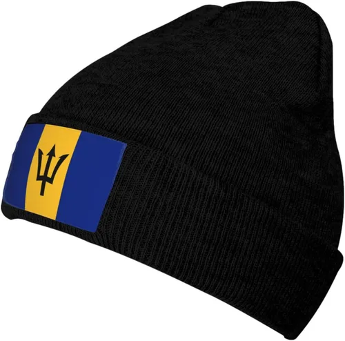Vista 31 de Gorro de punto nacional para invierno y otoño, gorros para hombres y mujeres, gorro cálido con puños, gorro de esquí suave unisex