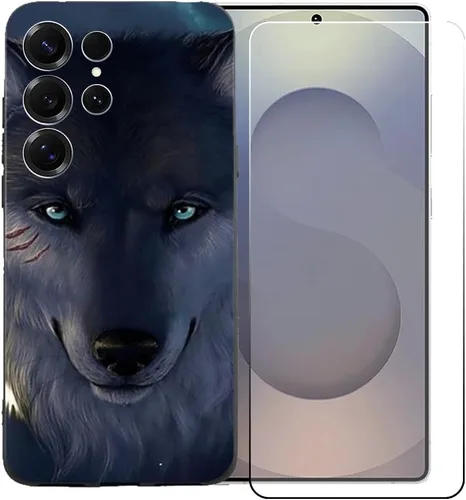 Vista 20 de Funda de TPU para UIOUOR I25 Ultra + HD de vidrio templado, carcasa de silicona para parachoques trasero – 9 dureza anti-arañazos protector de Bst1