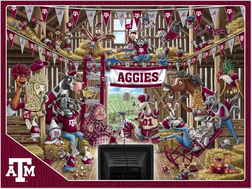 Vista 3 de YouTheFan NCAA Barnyard Fans - Rompecabezas de 500 piezas