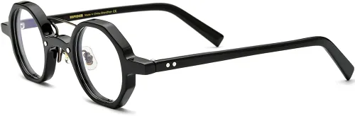 Vista 5 de HEPIDEM Acetate Glasses Frame Men,Round Optical Eyeglasses Women Vintage Retro Eyewear 9153