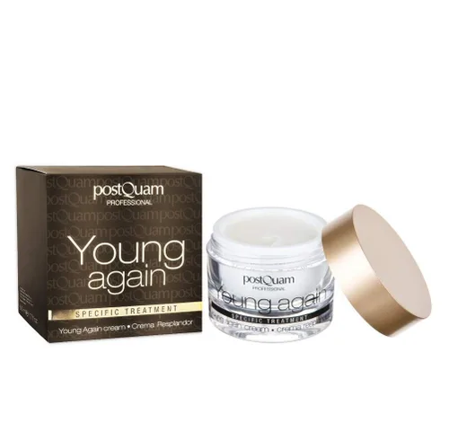 Vista 6 de POSTQUAM Professional Young Again Cream 1.7 fl oz – Belleza Española - Cuidado de la Piel – Crema Anti-Envejecimiento Facial y Cuello – Contribuye a