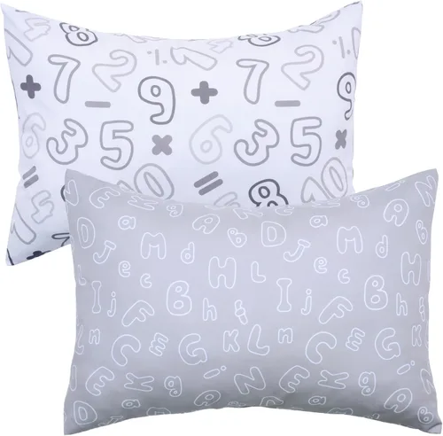 Vista 8 de UOMNY Fundas de almohada para niñas pequeñas 13X18 12x16 14x19 Funda de almohada para bebé con mariposa, paquete de 2, fundas de almohada pequeñas