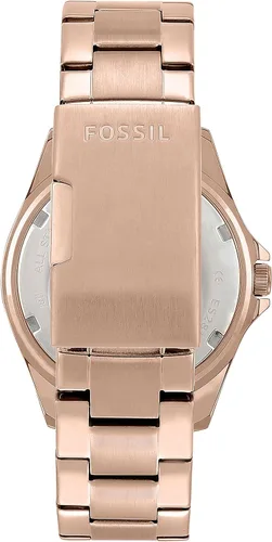 Vista 3 de Fossil Riley - Reloj para mujer con detalles de cristal y pulsera de acero inoxidable