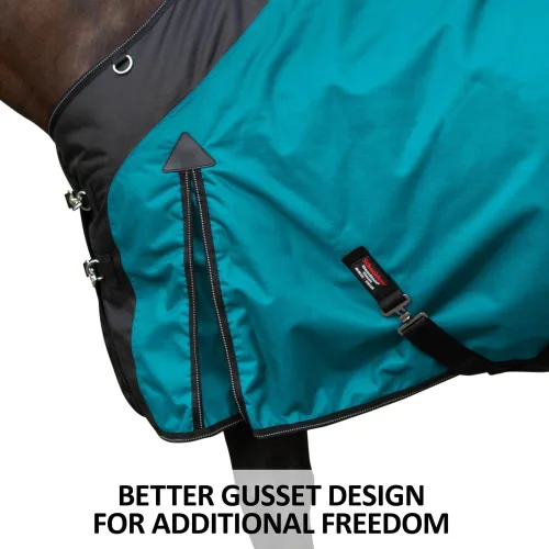 Vista 9 de STORM SHIELD Classic II Surcingle Manta de Volteo para Caballos Collar de Contorno Mantas para Caballos Impermeables de Invierno Durabilidad