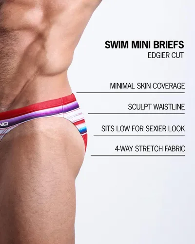 Vista 99 de Bang Men's Swimwear - Swim Mini Brief - Low Rise Fit Bikini Swimsuit