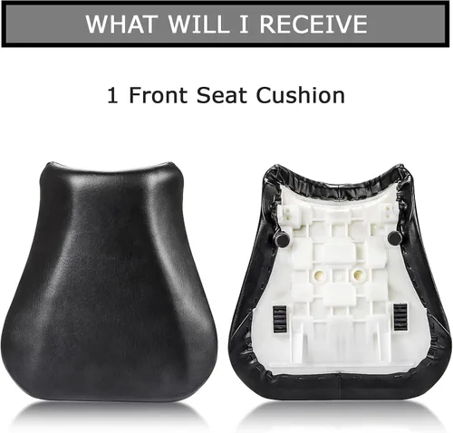 Vista 5 de Cojín de asiento delantero del conductor y pasajero para Suzuki GSXR600 750 2004-2005 Fitting front driver seat replacement engineered to provide