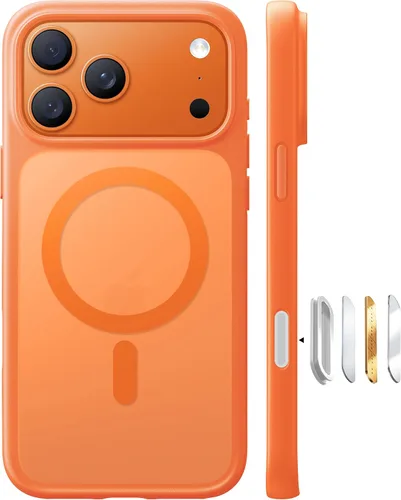 Vista 19 de TORRAS Funda magnética a prueba de golpes para iPhone 12 Pro / iPhone 12, [probada contra caídas de grado militar] [compatible con MagSafe]