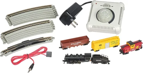 Vista 2 de Bachmann Trains - Juego de tren eléctrico Yard Boss listo para usar, escala N