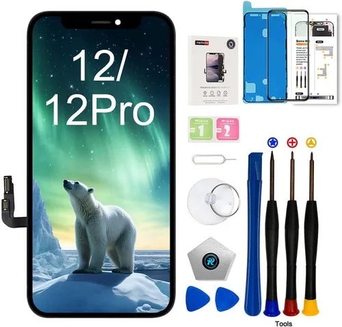 Vista 20 de EFAITHFIX para iPhone 11 Reemplazo de pantalla LCD de 6.1 pulgadas, ensamblaje de marco, pantalla LCD y digitalizador de pantalla táctil 3D con kit