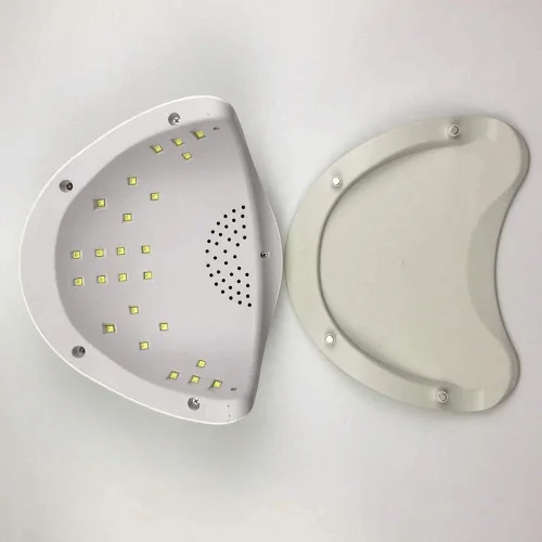 Vista 5 de Lámpara de uñas LED UV de gel, lámpara de uñas, kit de esmalte de uñas de gel para casco con lámpara de uñas de luz UV, secador automático de uñas