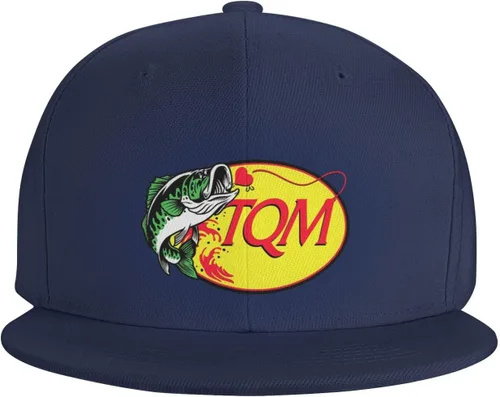 Vista 2 de Ondian Sombrero Tqm, Regida Gorras Del Pescado Tqm, Fuerza, Tqm Gorra de pescado para mujer, azul marino, Azul marino
