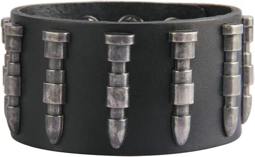 Vista 76 de Jeilwiy Pulseras de cuero punk para hombres, pulseras hechas a mano, brazalete ancho, joyería trenzada, color negro y marrón, ajustable, regalos