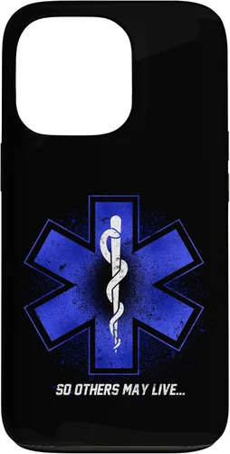 Vista 10 de iPhone 13 Pro Max EMT EMS Paramedic AMR para que otros puedan vivir... Funda