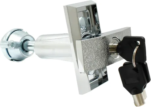 Vista 4 de Cerradura de máquina expendedora Rierdge con mango en T Con las llaves, para la máquina del bocado del caramelo, con llave diferente