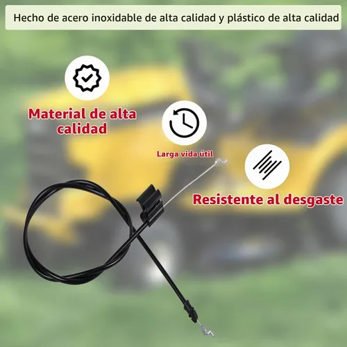 Vista 5 de 583547901 532440385 420941 Componente de repuesto de cable de control de área de cortadora de césped, compatible con cortacésped Husqvarna HU 625AWD