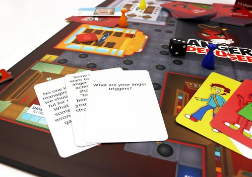 Vista 2 de PlayTherapySupply Anger Defuser: El divertido juego de gestión de la ira para niños y adolescentes