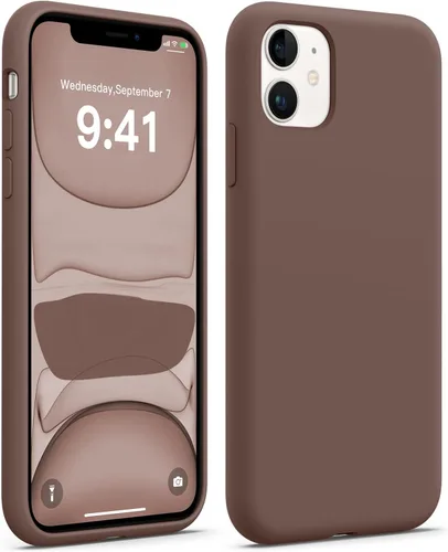 Vista 14 de AOTESIER Compatible con Funda iPhone 11, [Silicona de Grado Alimenticio] Protección Completa de Cuerpo Completo contra Caídas a Prueba de Golpes