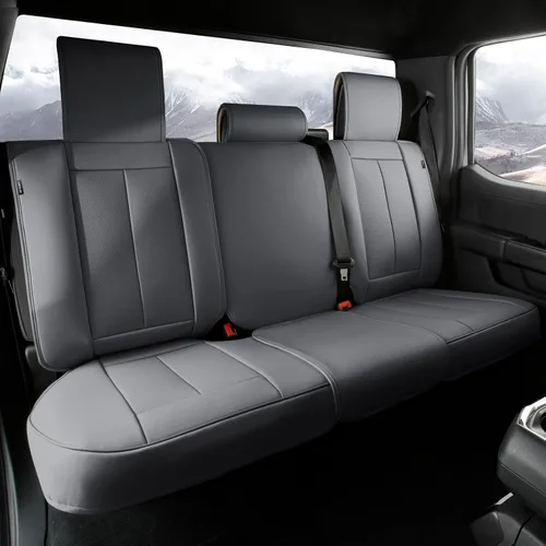 Vista 9 de Coverland Fundas de asiento de automóvil personalizadas compatibles con BMW X1 2013-2025, funda de asiento impermeable de espuma viscoelástica