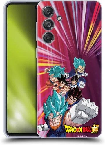Vista 49 de Head Case Designs Funda de gel con licencia oficial de Dragon Ball Super Group Future Trunks Arc Characters [protección de grado militar] compatible