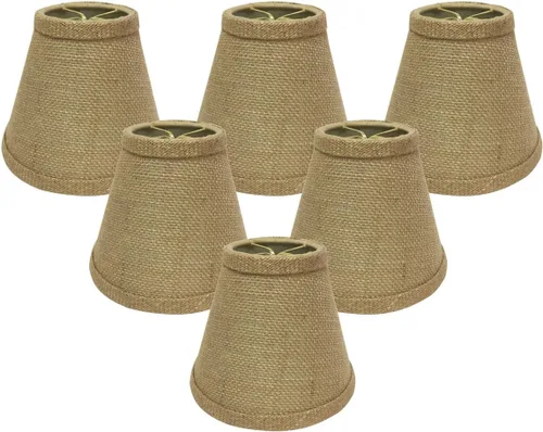 Vista 16 de Royal Designs, Inc. Lámpara de araña de tapa dura Empire Basic Shade CS-984-5AGL, oro antiguo, 3 x 5 x 4,5